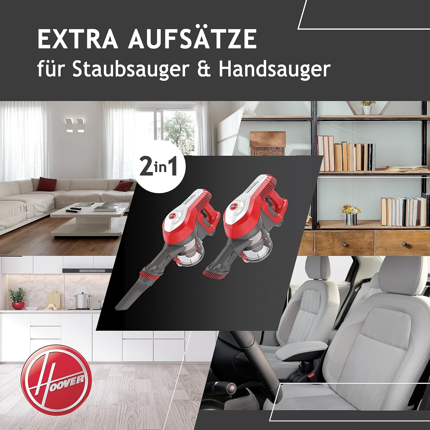 Kabelloser Akkustaubsauger H-Free 100 Home, Home
