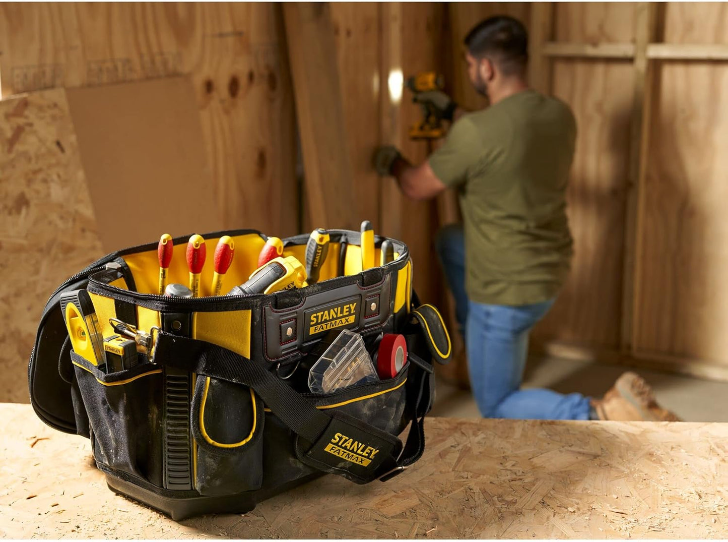 Werkzeugtasche FatMax mit runder Öffnung (50 x 33 x 31 cm), Single
