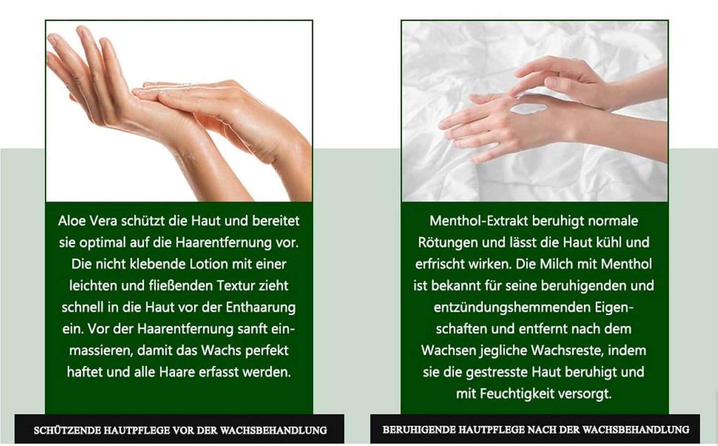 Waxing Vor- und Nachbehandlungs-Set