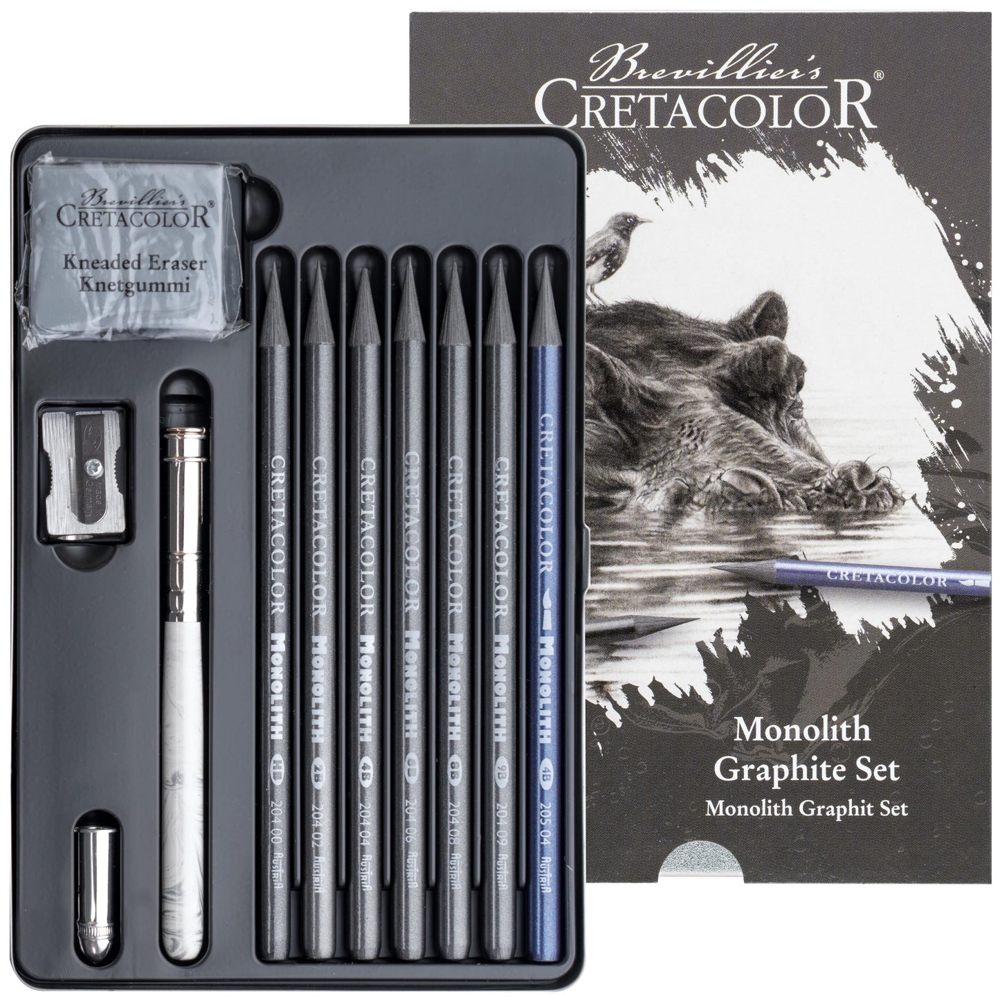 Monolith Graphit Zeichen-Set mit Zubehör