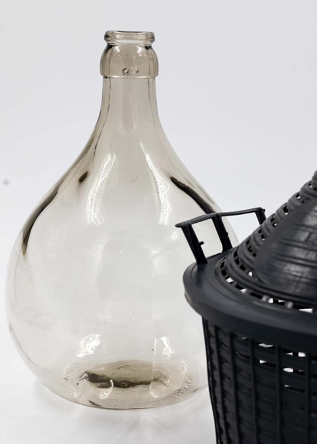 Gärballon mit Kunststoffkorb, Schmaler Ohne Set 15000 ml