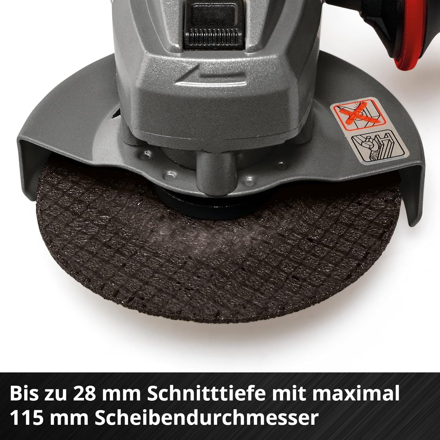 TE-AG 18/115 Q Li Solo, inkl. Schnellspannmutter ohne Akku und Ladegerät ohne E-Case Koffer ohne Zubehör