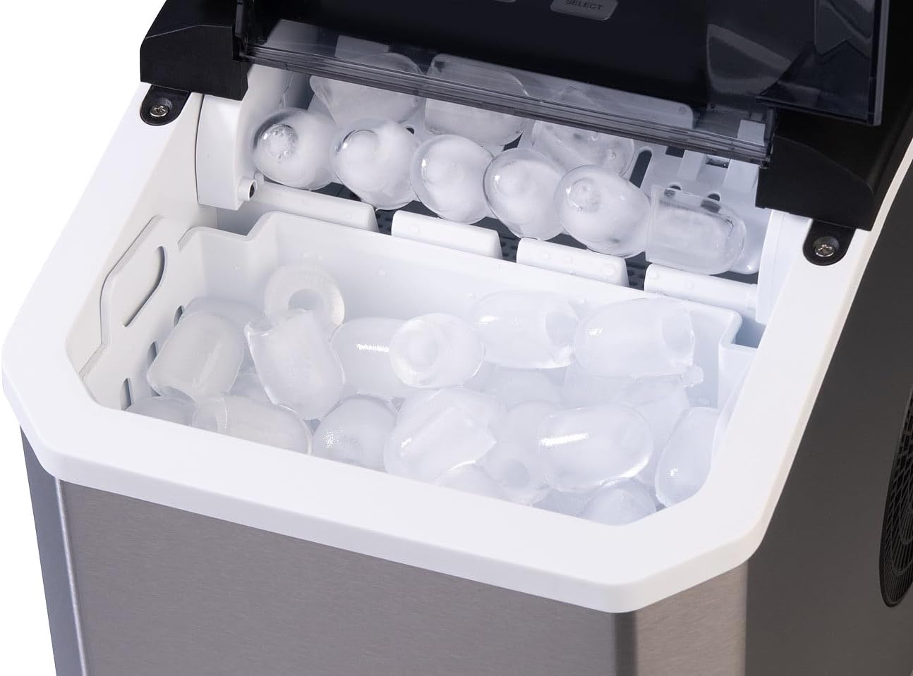 Eiswürfelmaschine mit Selbstreinigungsfunktion