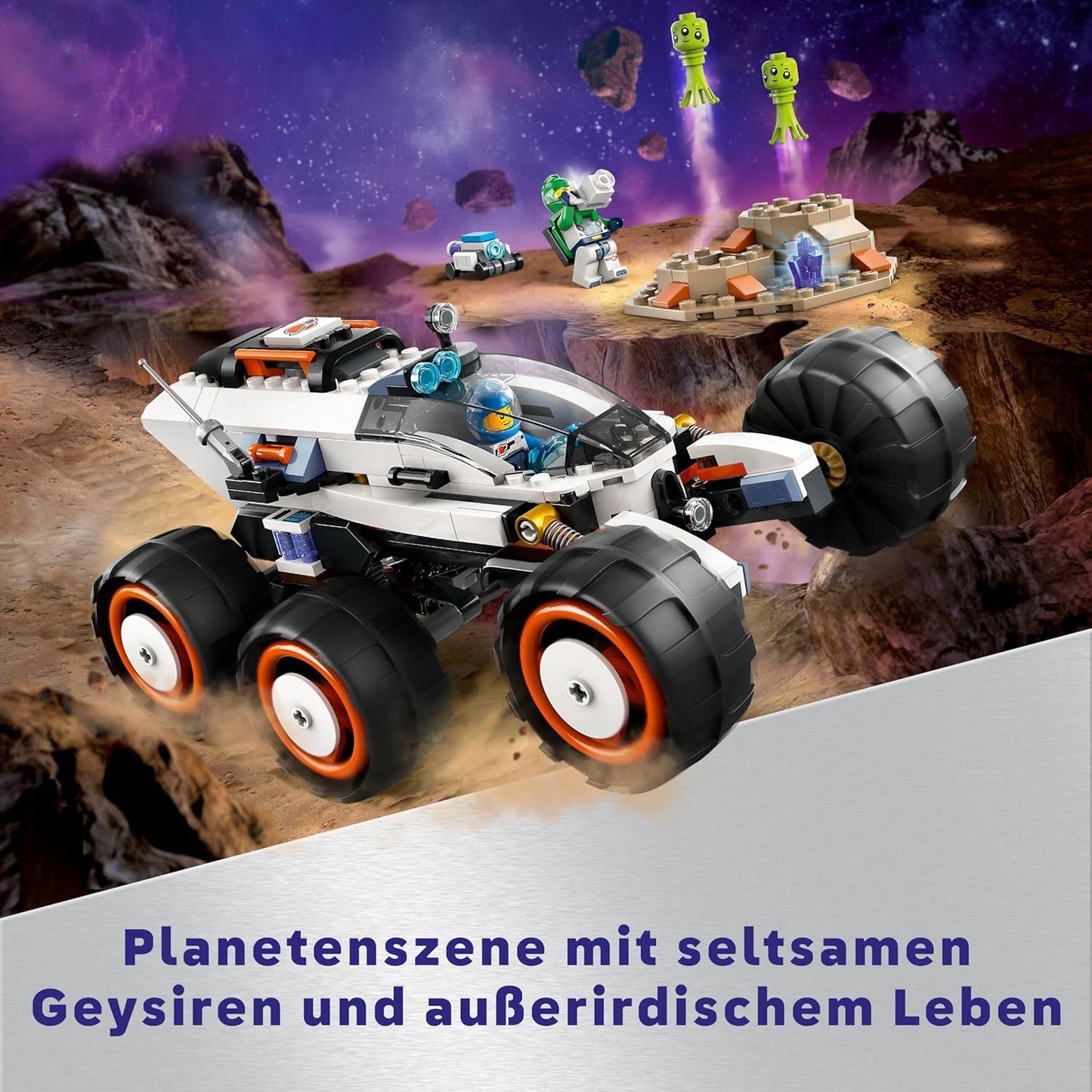 City Weltraum-Rover mit Ausserirdischen (60431), Single
