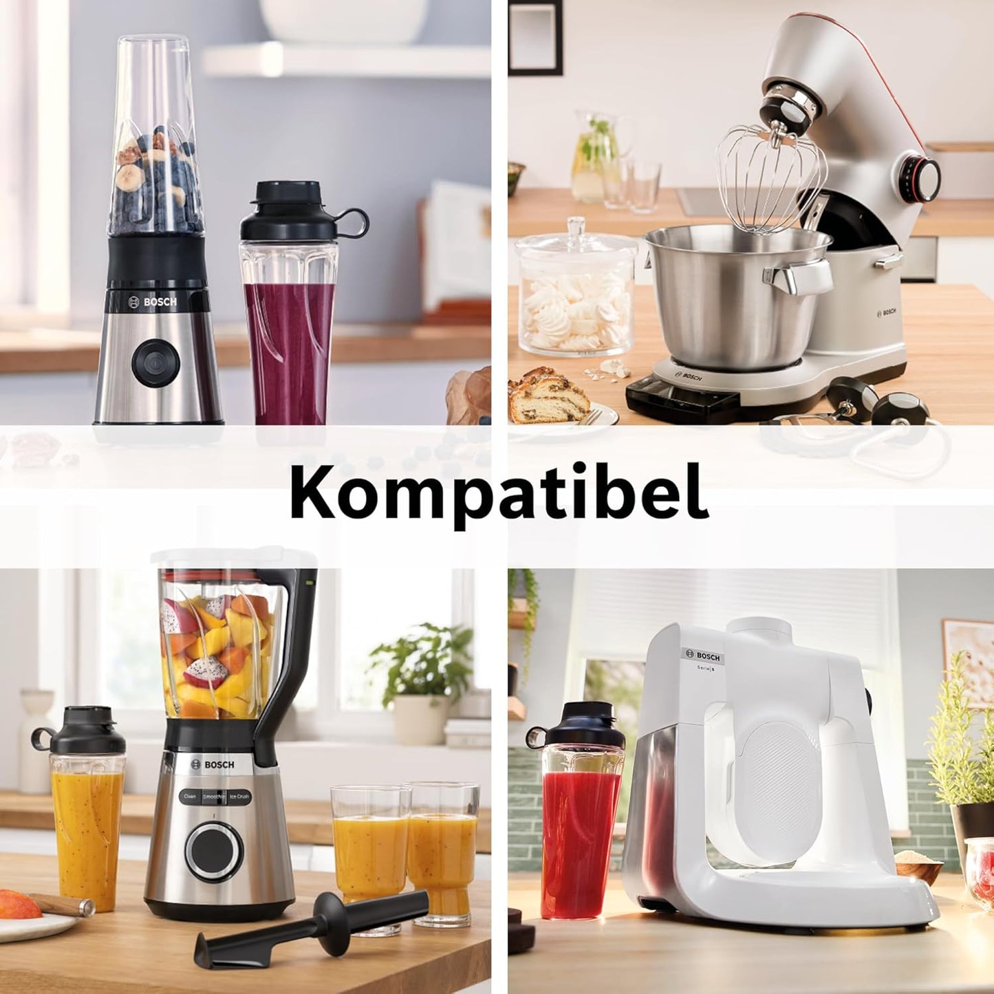 Smoothie-ToGo-Flaschen-Set
