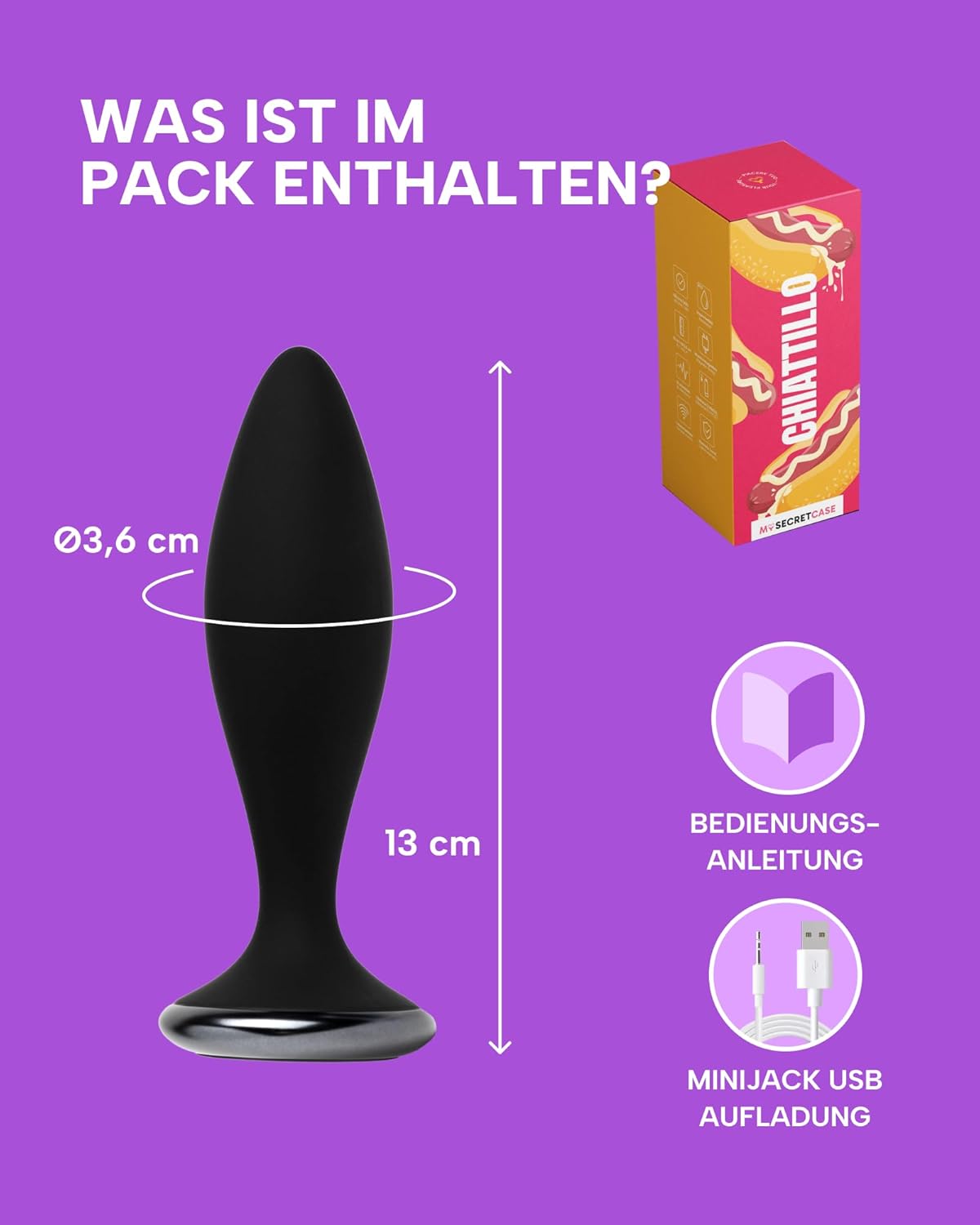 Analplug für Männer und Frauen