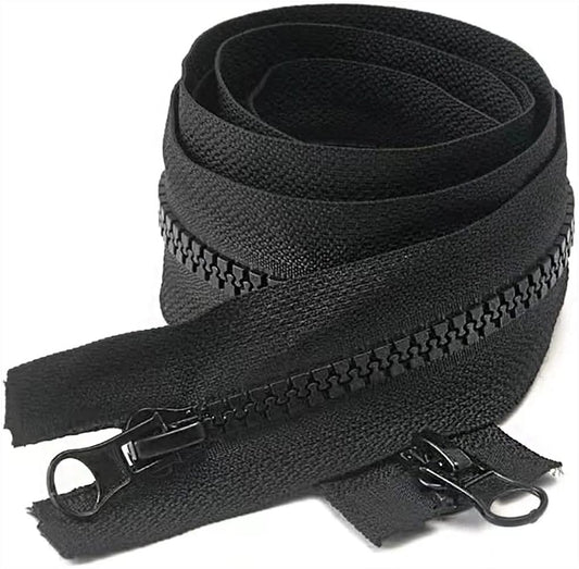 2-teiliges Doppel-Reissverschluss-Set 60 cm, 60 cm 332