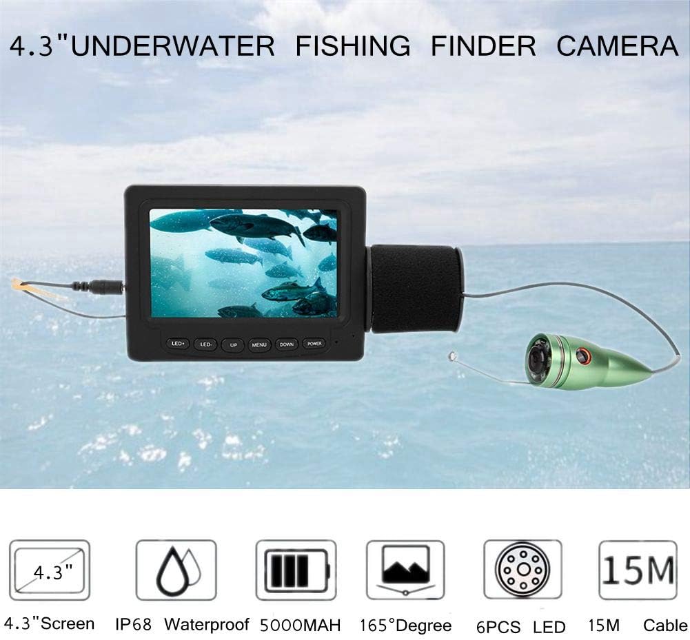 Unterwasser-Angelkamera mit LED & LCD-Monitor