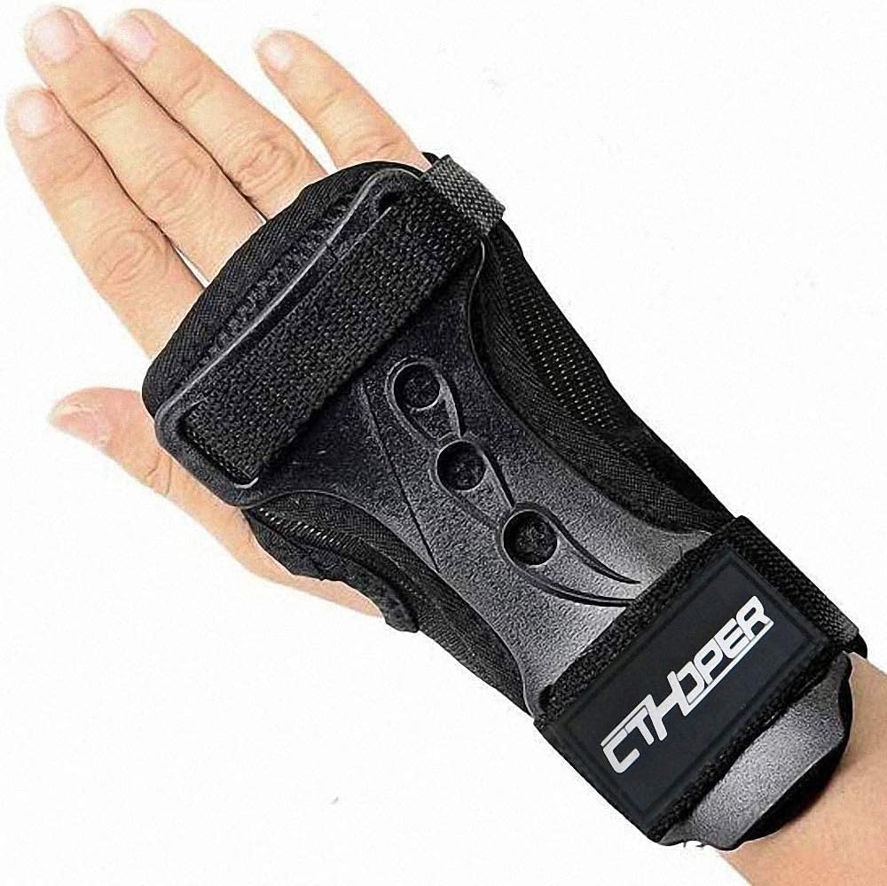 Handgelenkschoner für Skating und Snowboard, Schwarz M