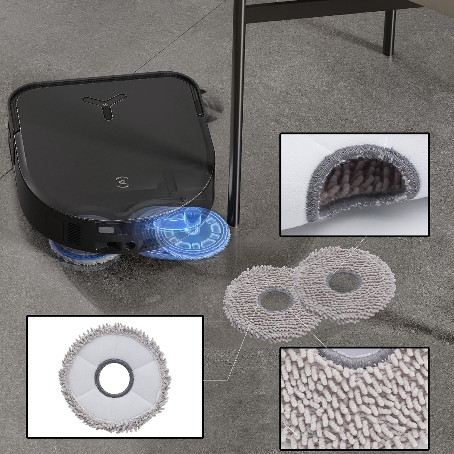 Zubehör-Set für Ecovacs X5 Omni, 18-teilig, Für Ecovacs X5 Omni