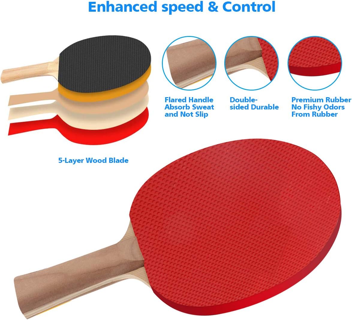 Tischtennis Set, grau