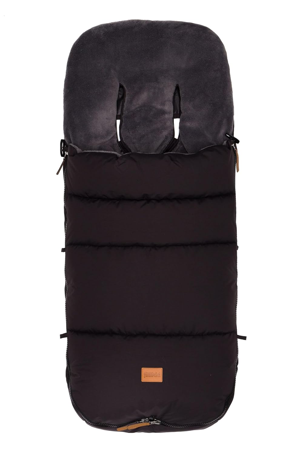 Winterfusssack 'Kinley Exklusiv', Schwarz