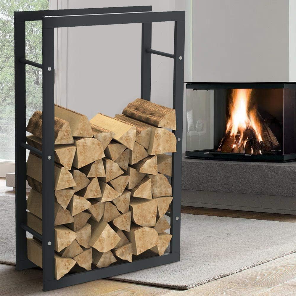 Holzregal für Kamin oder Ofen
