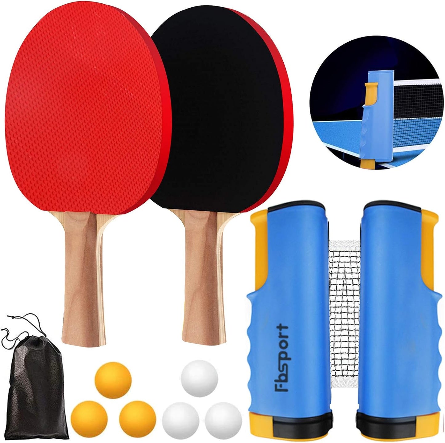 Tischtennis Set, Blau