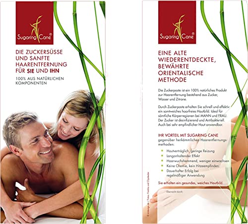 Zuckerpaste-Set (500g + 100 Streifen) für Sugaring, Soft