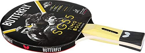 Tischtennisschläger Timo Boll SG55, Bundle mit 2 Case DC2 und 1 weiteren Racket