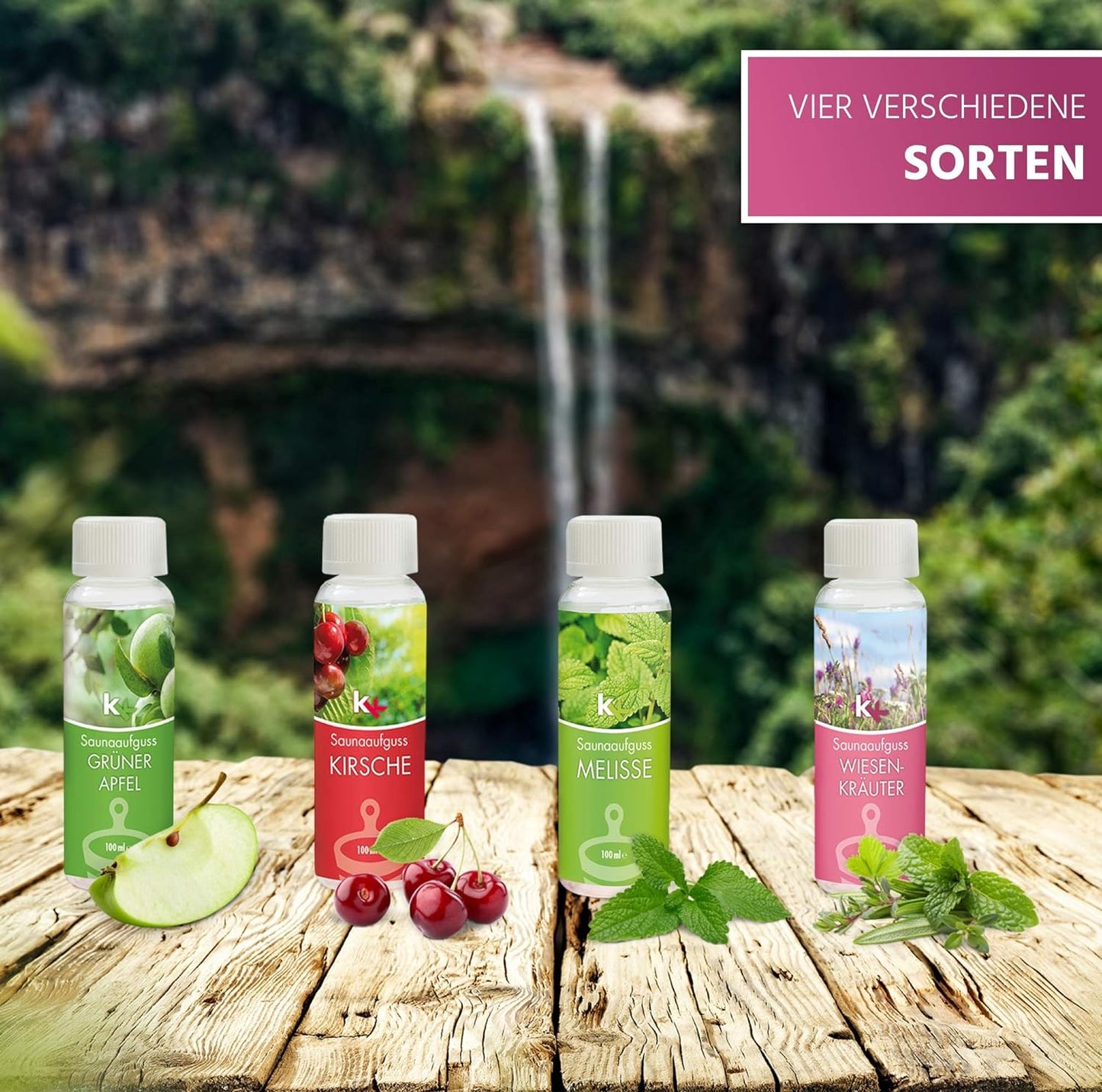 Saunaaufguss Set, Altes Land; 5 Stück (1er Pack)