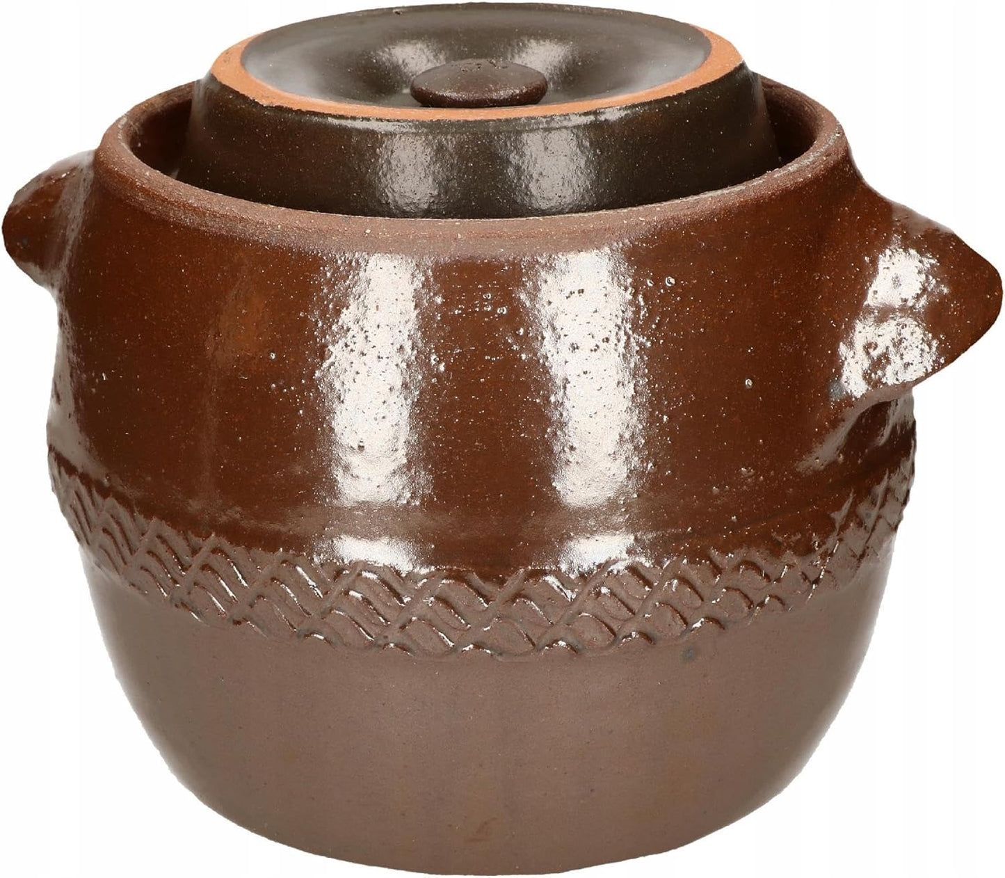 Gärtopf mit Deckel, 5L