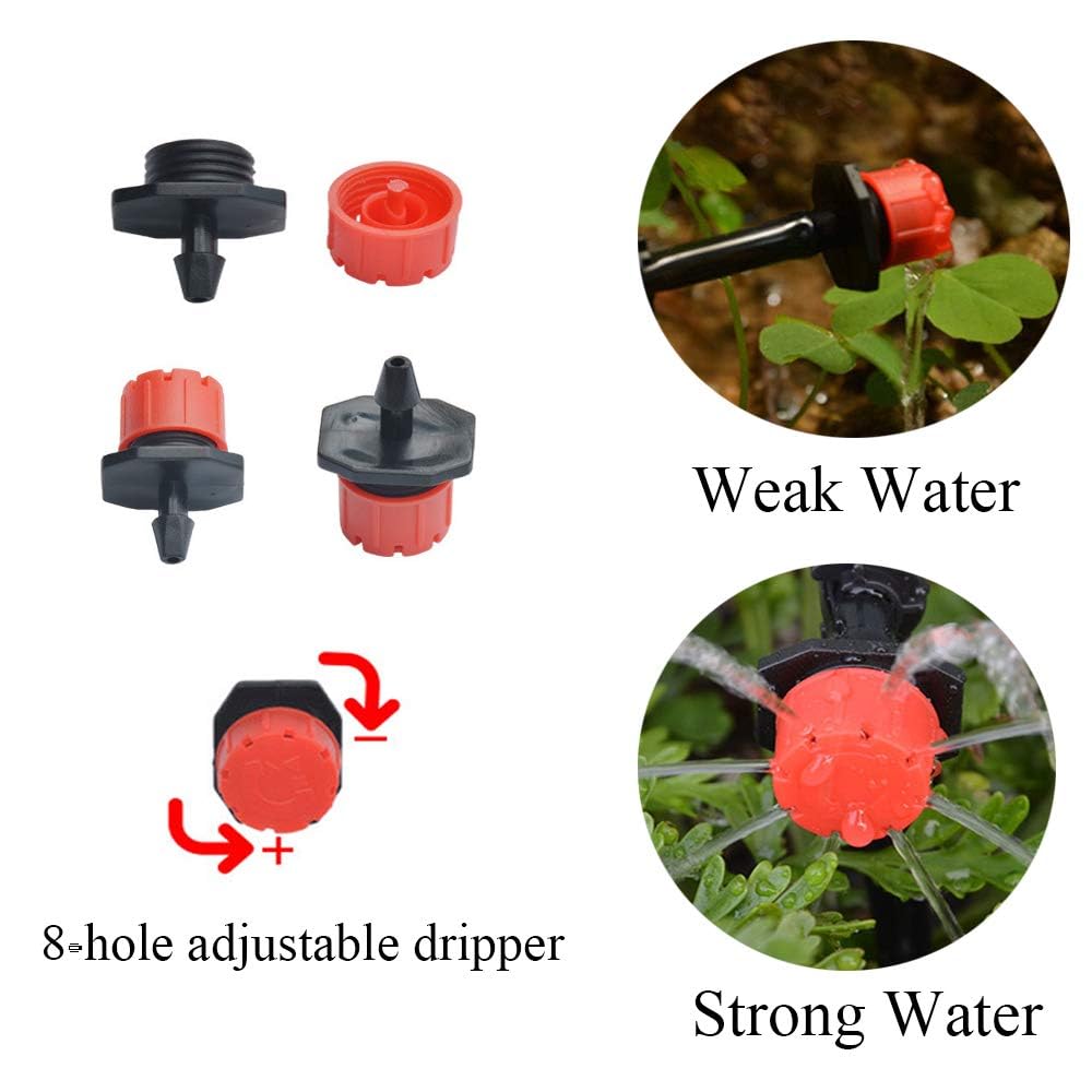 Bewässerungssystem Garten Micro Drip Kit (25m), 82 Fuss