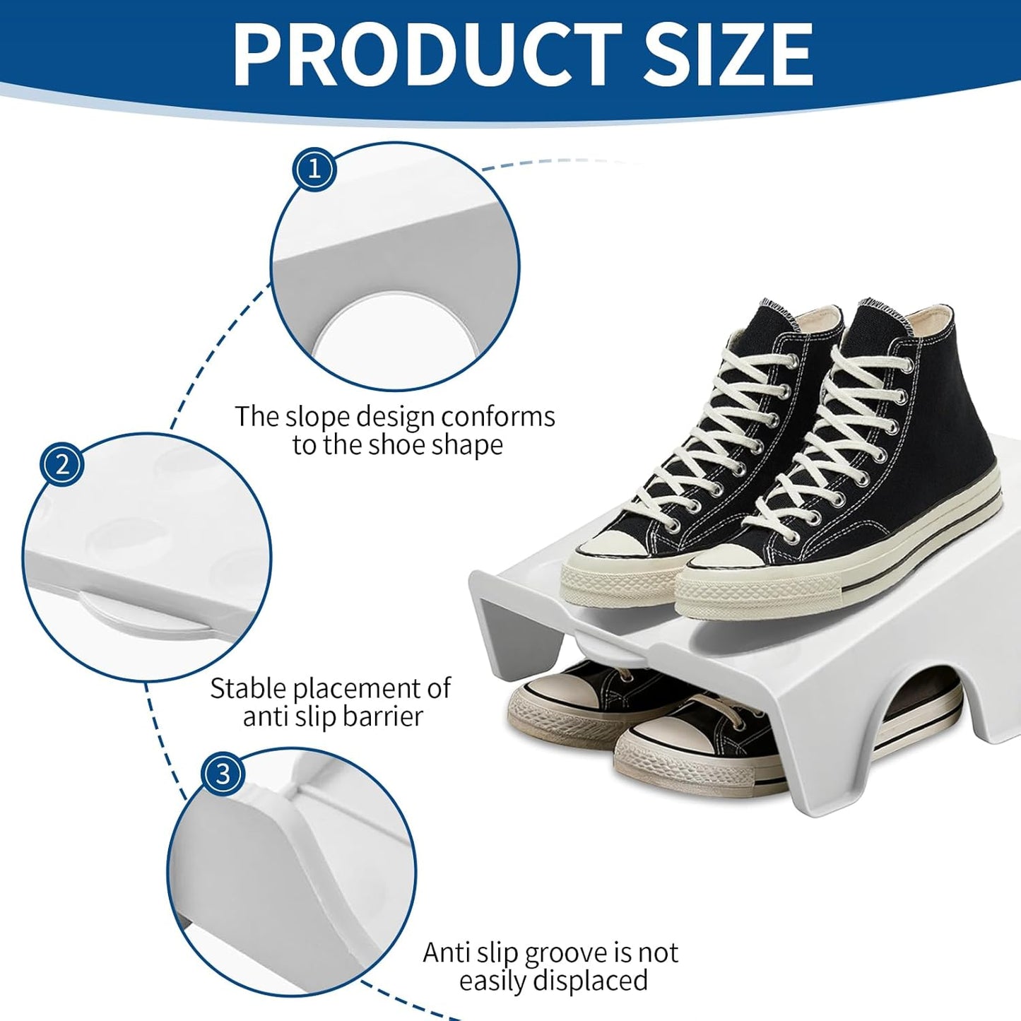 4er-Set Schuhstapler