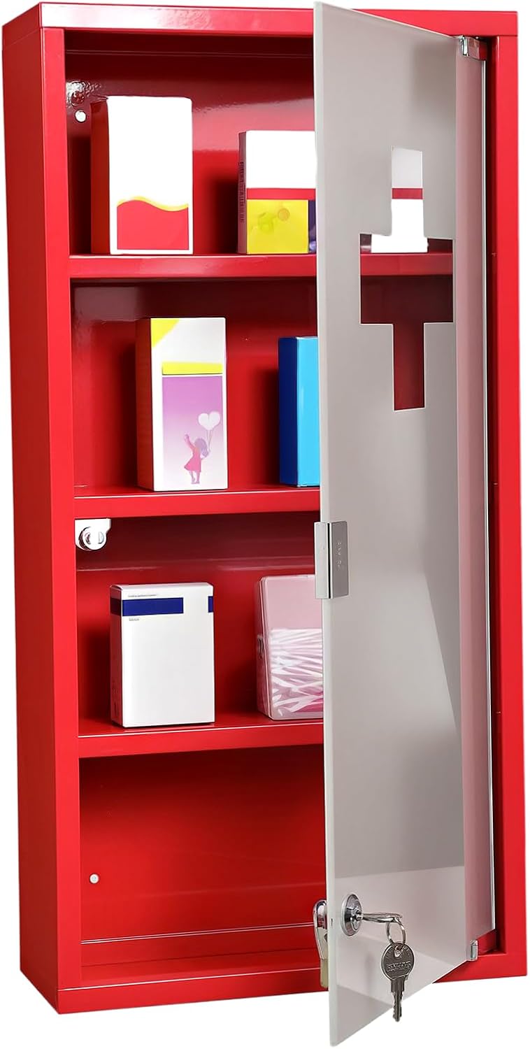 Medizinschrank mit Schloss