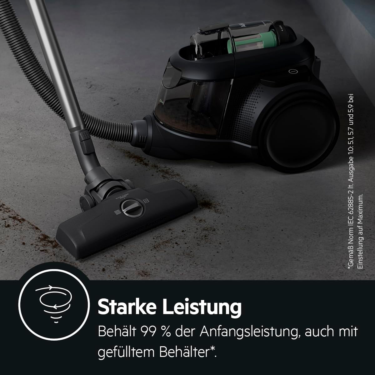 Clean 6000 Öko AL61C2ÖKO Staubsauger, mit Hartbodendüse und 3in1 Multifunktionsdüse