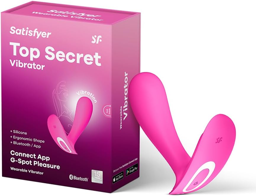 Top Secret Vibrator, Pink