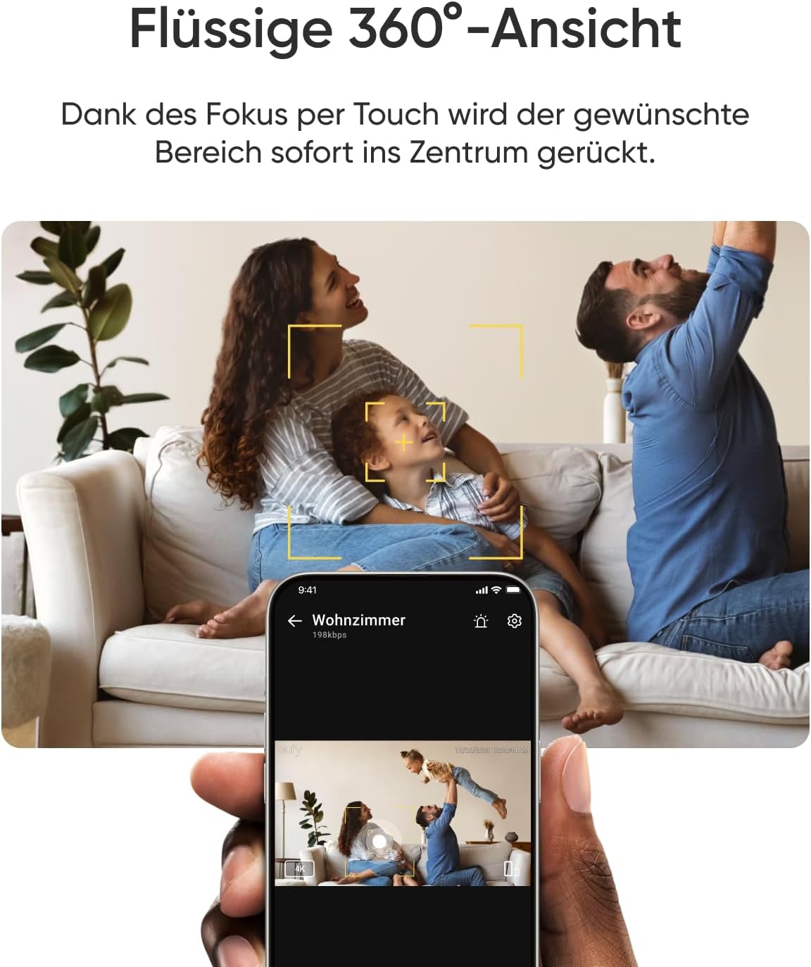 Innenkamera E30 mit 4K UHD und Auto-Tracking, 1 Stück