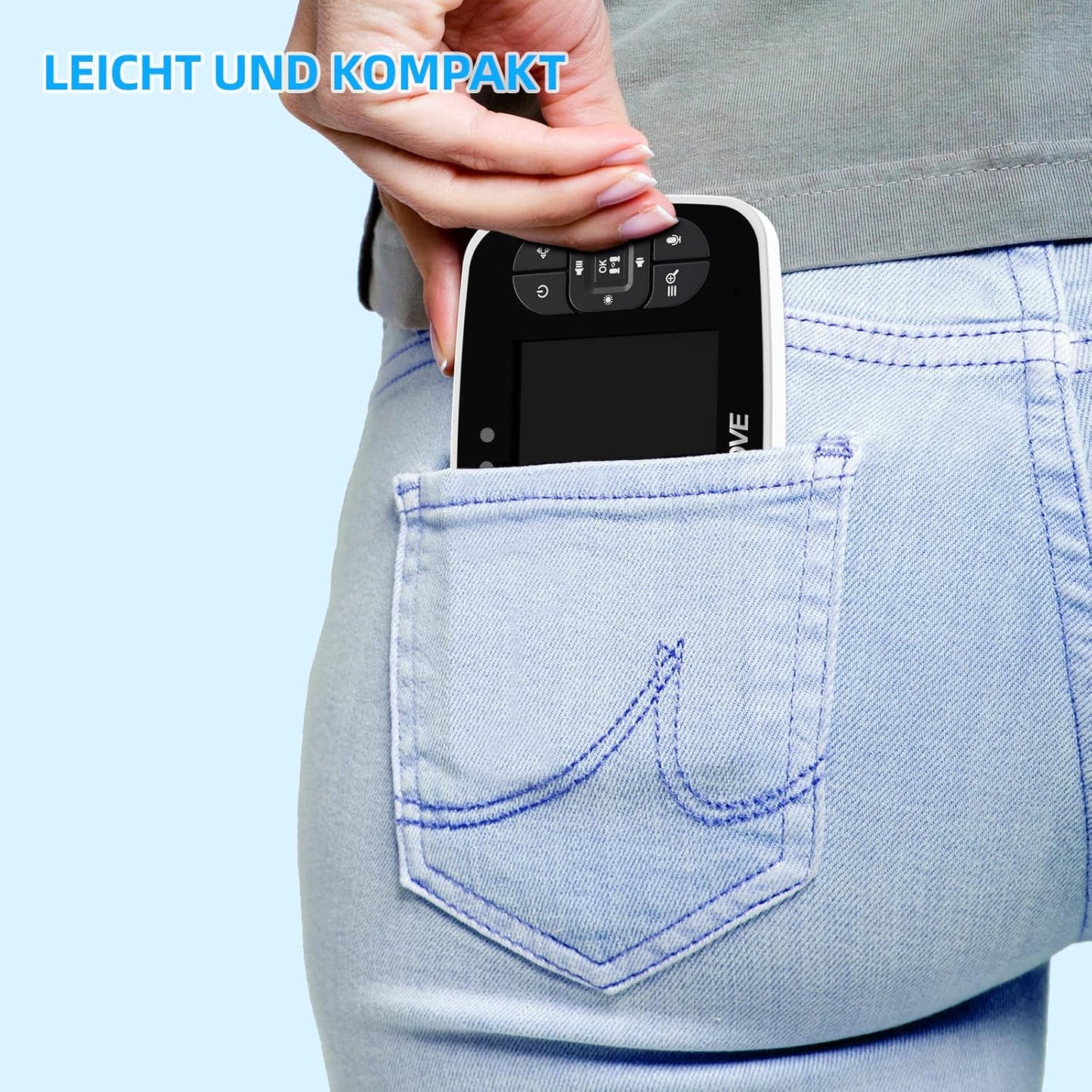 Video Babyphone mit Kamera und Nachtsicht, Set