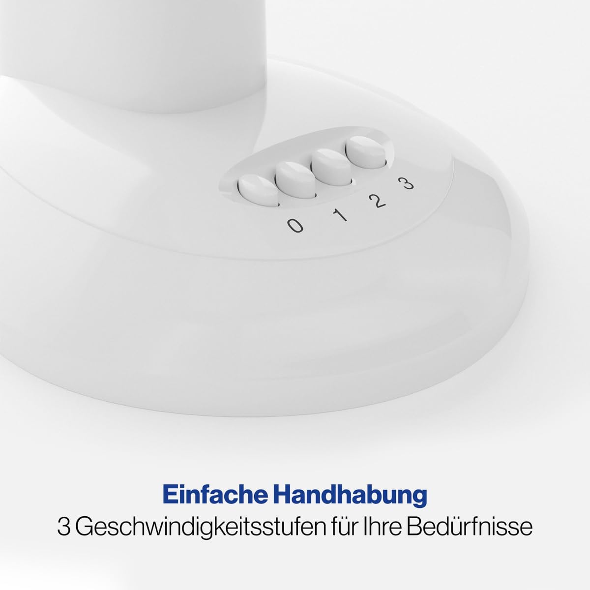 Tischventilator VL 3602, Weiss