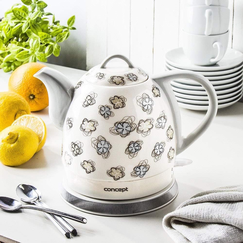 RK0010 Wasserkocher mit Blumendesign