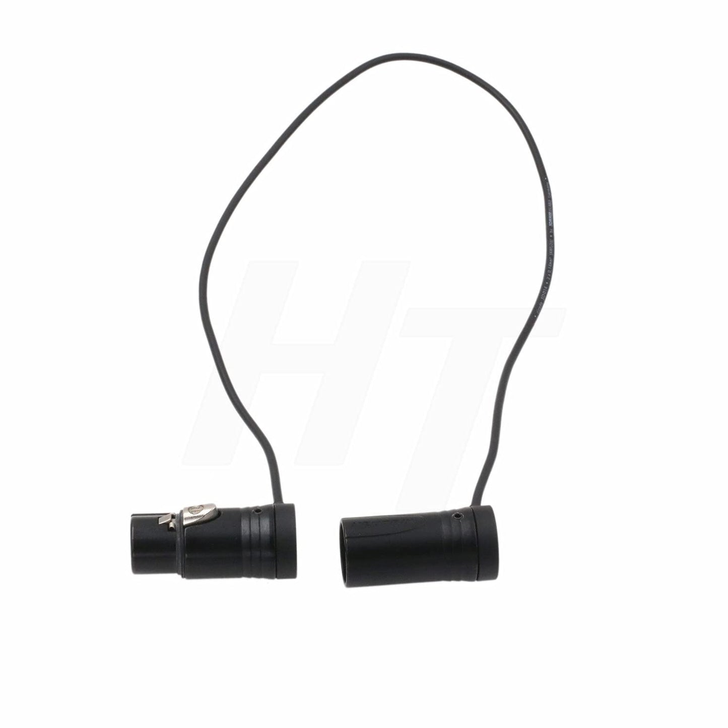 Verstellbares XLR-Audiokabel 3-polig, 50 Zentimeter