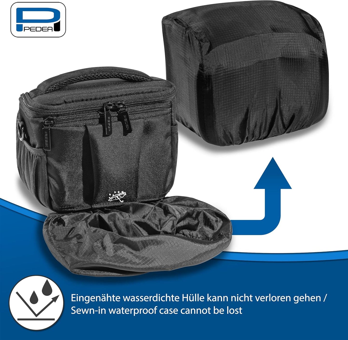 DSLR-Kameratasche Guard, L Schwarz