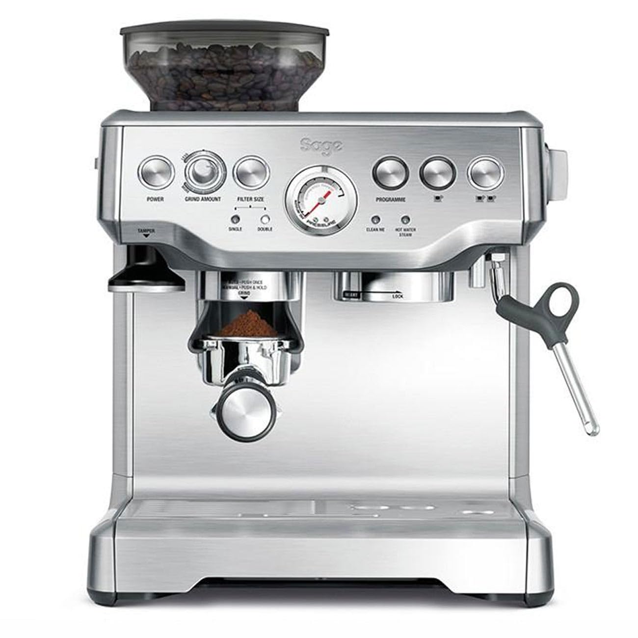 The Barista Express, Gebürsteter Edelstahl Milchkännchen