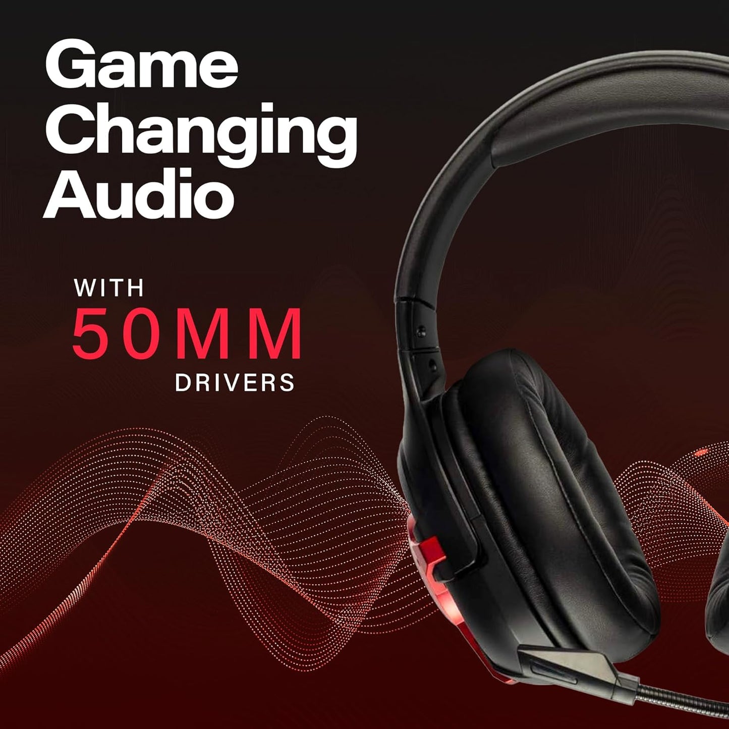 M-Level-UP Gaming-Headset mit 7.1 Surround-Sound