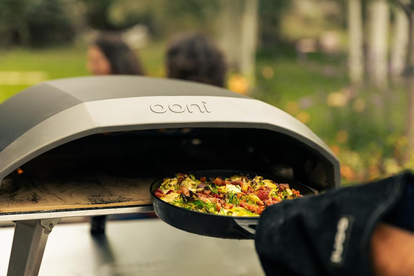 Gusseisen-Grillpfanne mit abnehmbarem Griff, Gusseisenpfanne