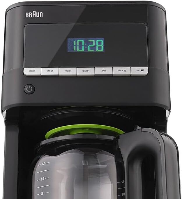 PurAroma 7 Filterkaffeemaschine mit Timer-Funktion, 1000 W, Schwarz