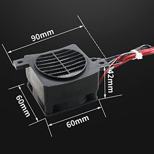 PTC-Luftheizung mit Thermostat