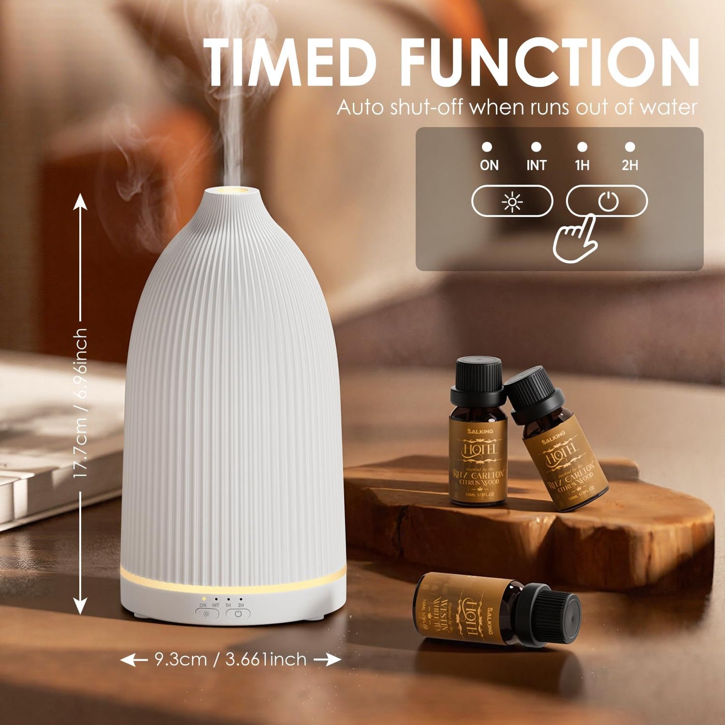 Diffuser für ätherische Öle, Weiss