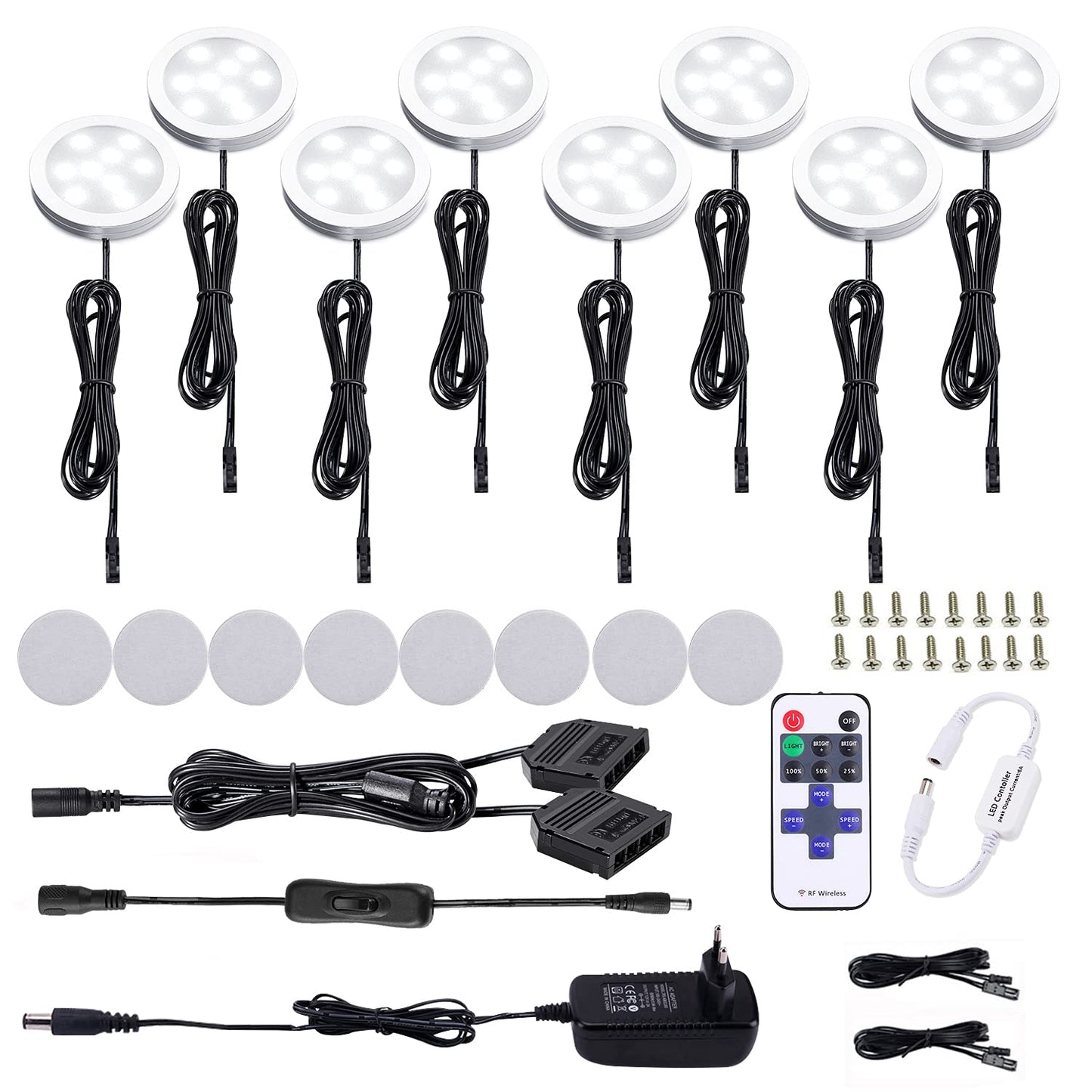 LED Schrankleuchten, Tagesweiss 6000k