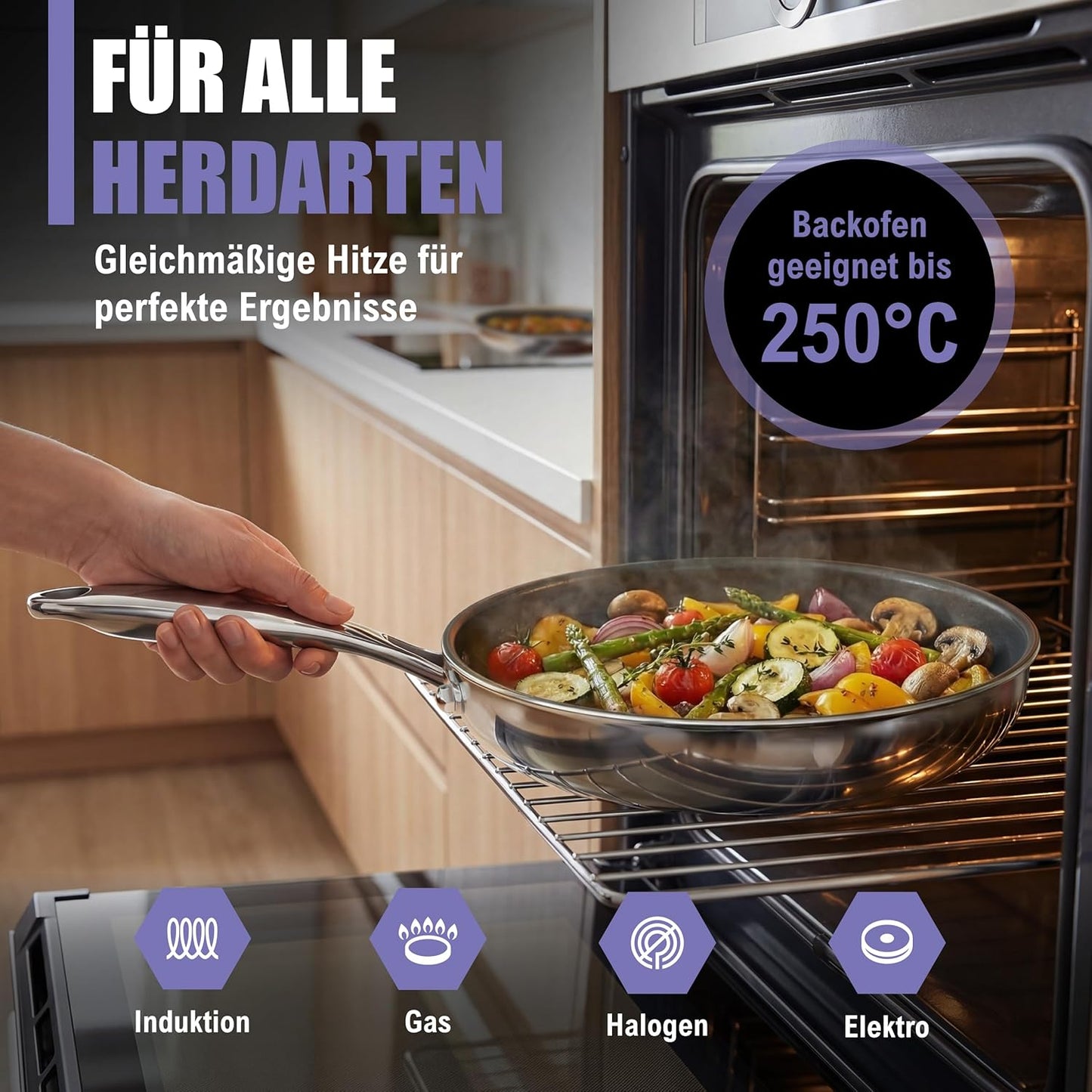 Keramikpfanne 24 cm, Ø 24cm Keramik