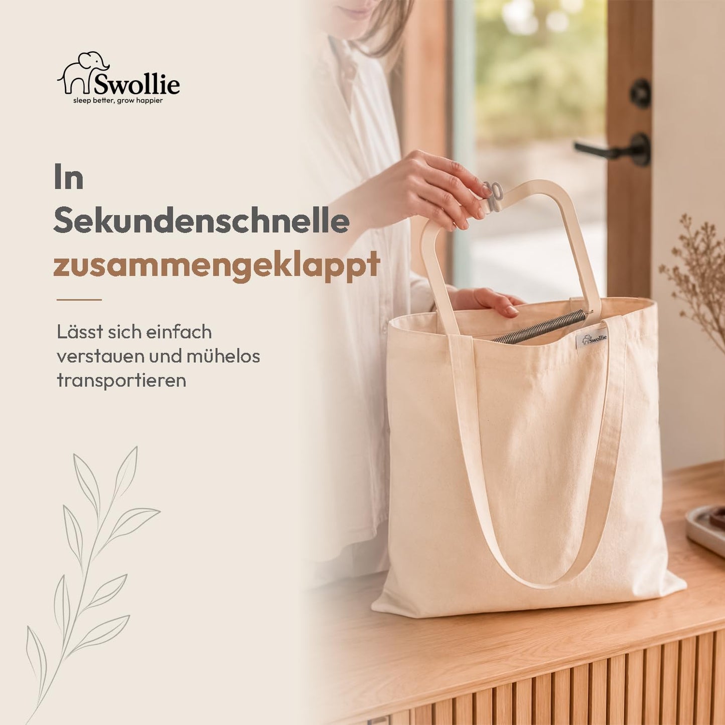 Türklammer für Federwiege bis 15 Kg