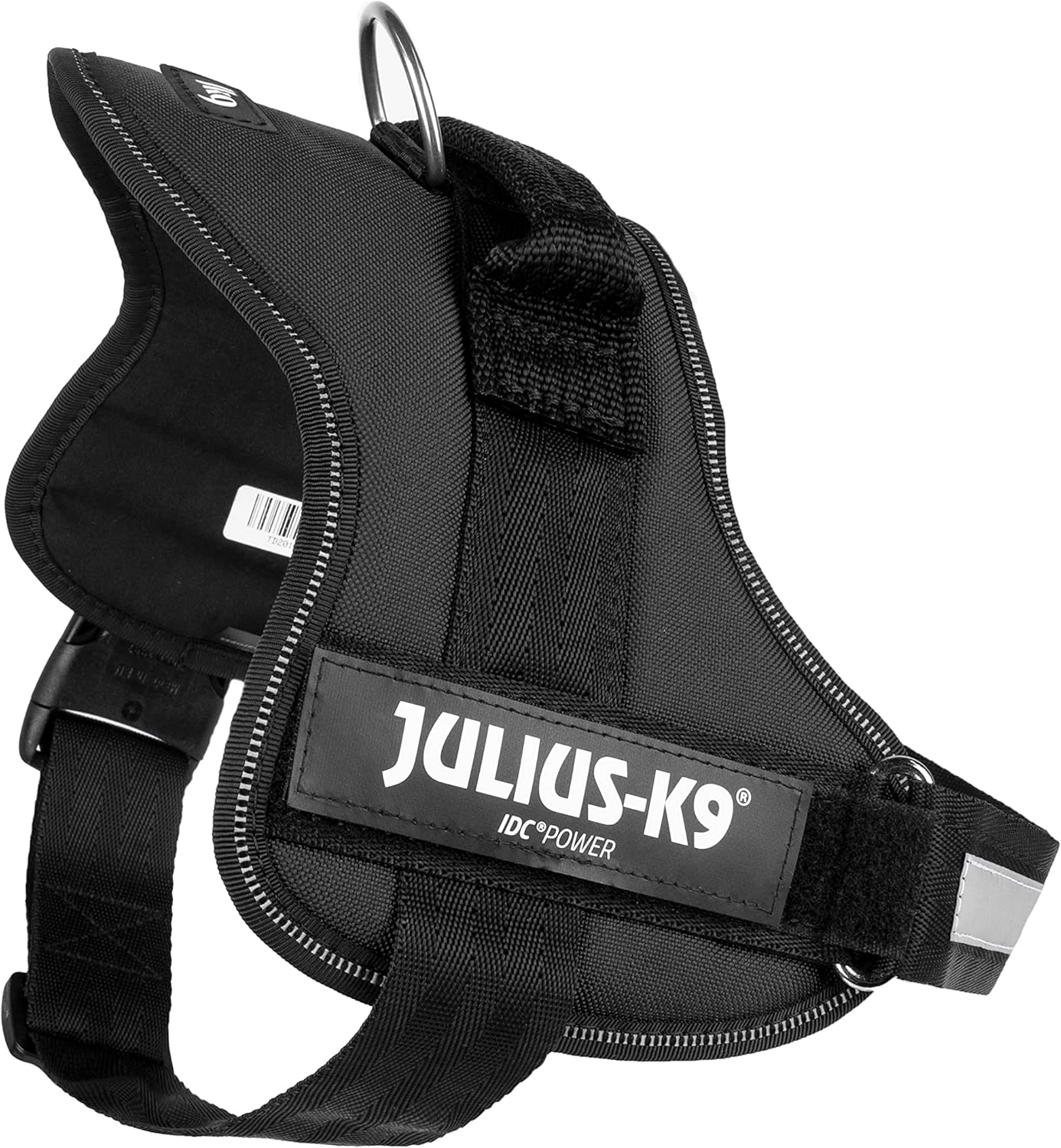 K9 Nylongeschirr, M/0 / Schwarz