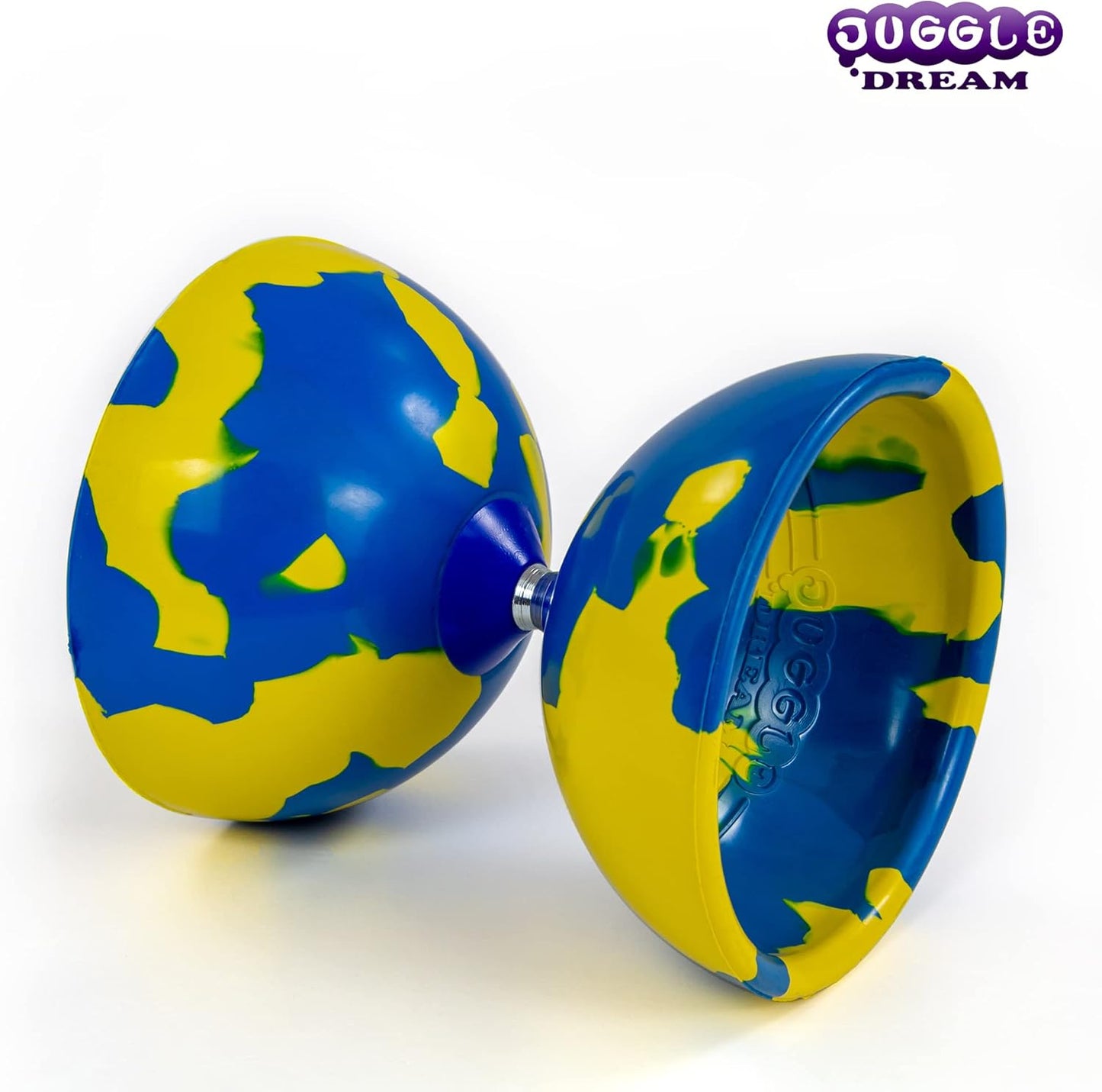 Diabolo Jonglierset, Blau/Gelb
