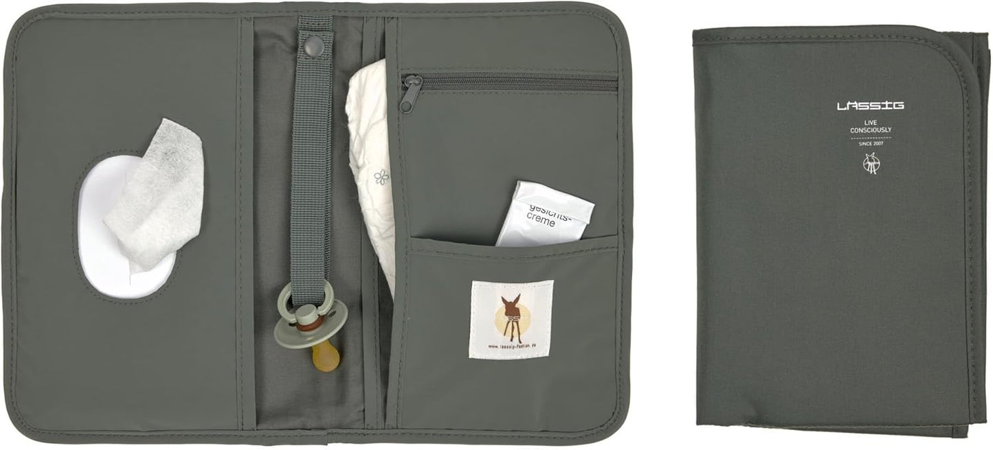 Baby Windeltasche für unterwegs, Olive