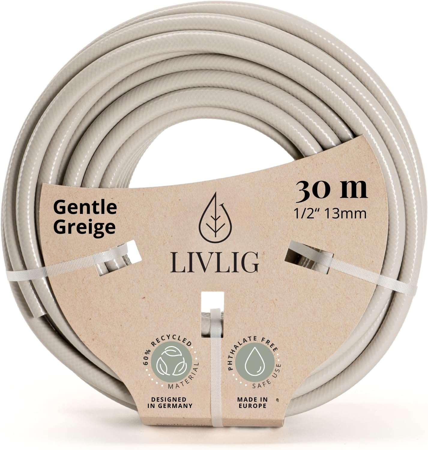 Gartenschlauch aus recyceltem PVC, 30 Meter