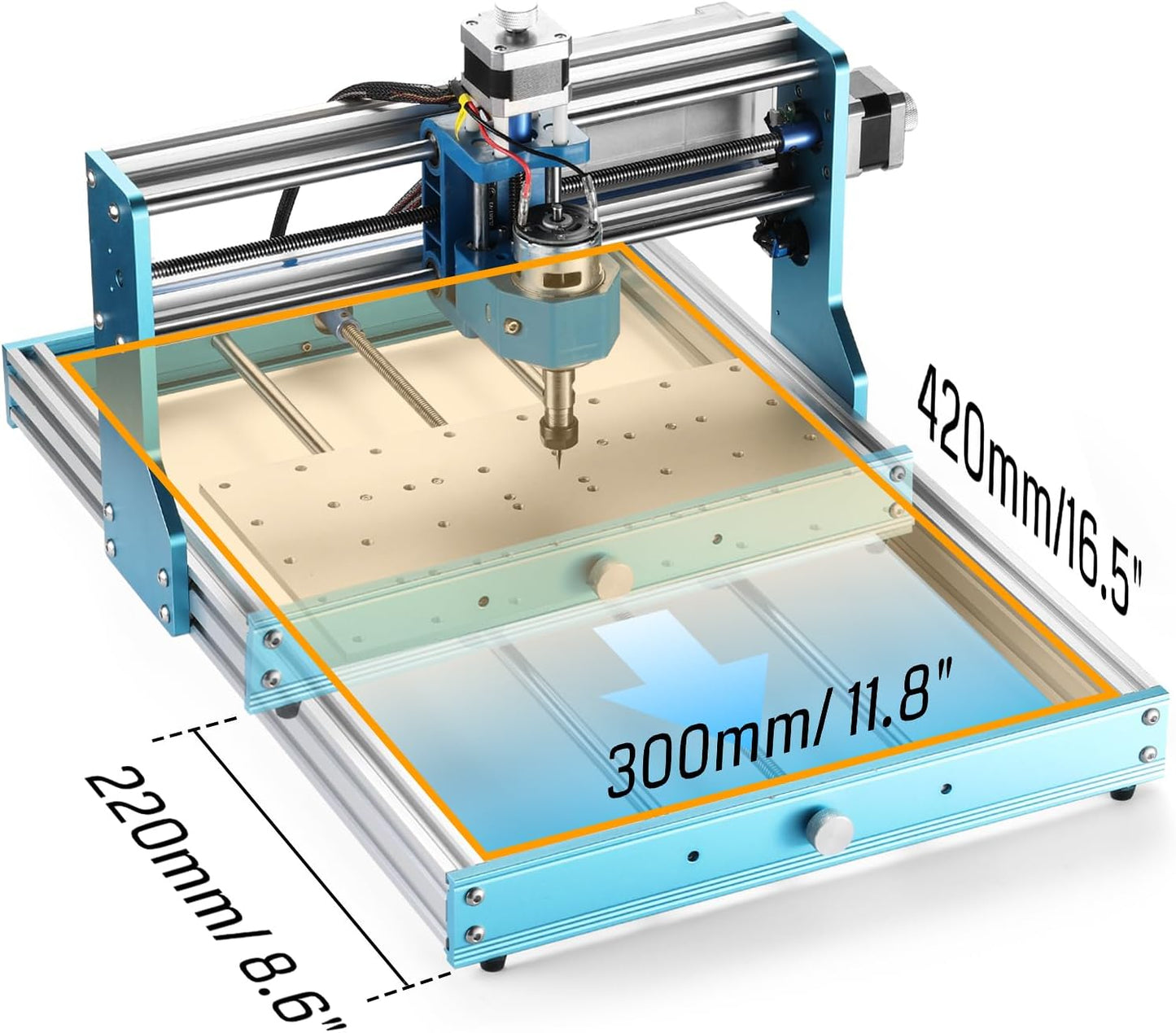 Y-Achsen Erweiterungssatz für 3018PROVer V2 CNC Router, für 3018PROVer V2
