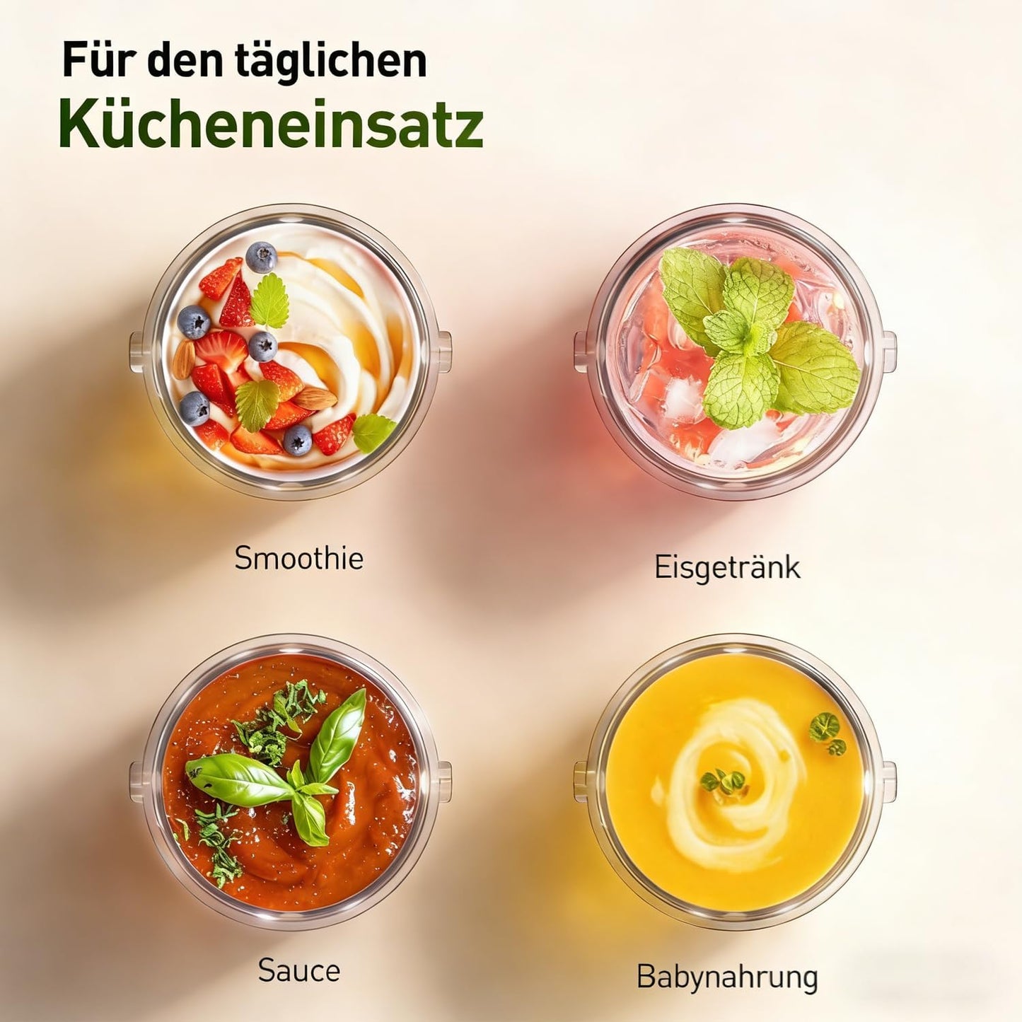 Standmixer und Smoothie Maker, Small