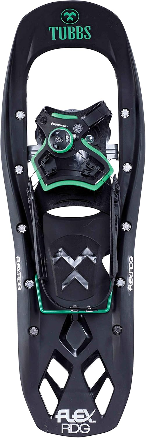 Flex Schneeschuhe für Erwachsene, 24'' (61 cm) Schwarz/Grün