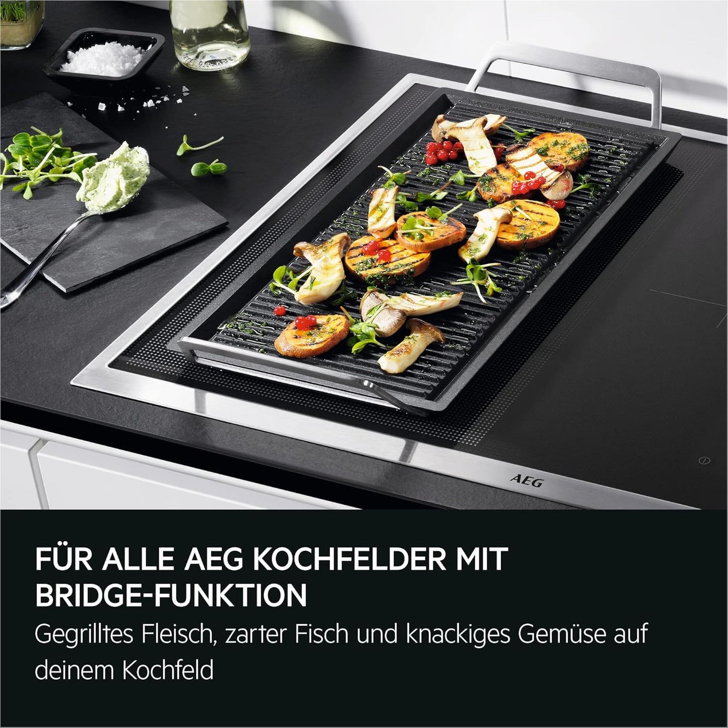 Mastery Collection Plancha Grillplatte, Single